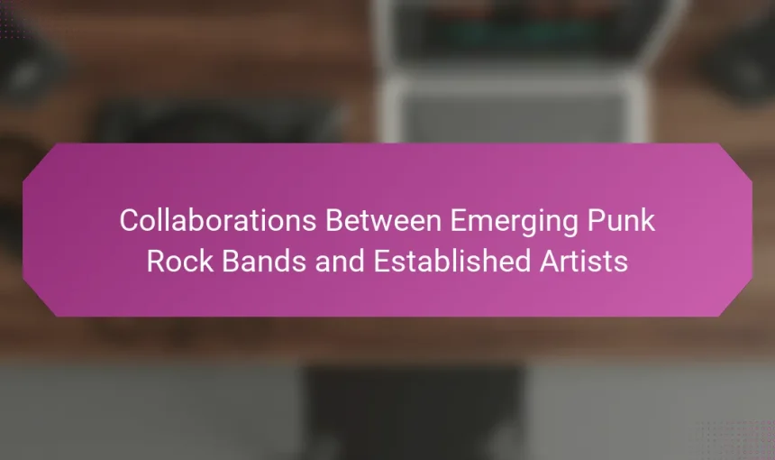 Collaborations Between Emerging Punk Rock Bands and Established Artists