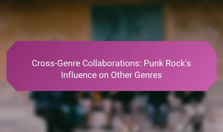 Cross-Genre Collaborations: Punk Rock’s Influence on Other Genres