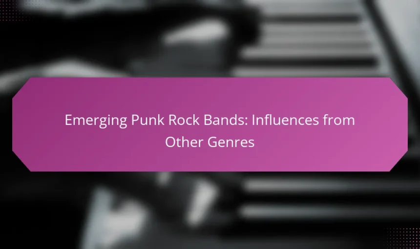 Emerging Punk Rock Bands: Influences from Other Genres
