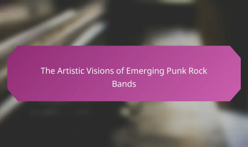 The Artistic Visions of Emerging Punk Rock Bands